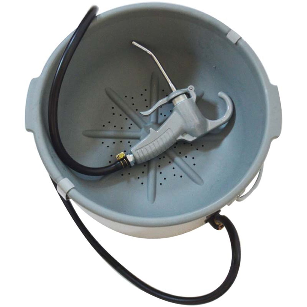 INTBUYING Oiler Bucket Threading Pipe Machine Lubricator Oil Gun Drum Set