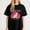 Black-3, variant on Women's Checked Pit Bull Mom Tattooed Educated Employed T-Shirt S-4XL Mother's Day Gift
