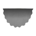 thumbnail image 2 of Byujiro Scalloped Edge Entryway Doormat, Non‑Slip Durable Indoor Outdoor Floor Rug, Low‑Profile Decorative Household Mat, Dirt‑Trapping Shoe Scraper for Front Door, Porch, Hallway, Balcony, 2 of 5