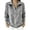 Grey, variant on Xijirk Women's Ribbed Quarter Zip Collar Pullover Sweatshirt Drop Shoulder Long Sleeve Side Pockets Relaxed Fit for Fall Winter Daily Casual Going Out Outfit,Grey,3XL