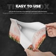 thumbnail image 5 of Naloa Hello Spring Print Leather Tissue Box Cover Rectangle | Long Tissue Box Cover | Tissue Box Holder | Tissue Holder for Bathroom, 5 of 9
