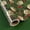 Pinecone & Dark Green, variant on YNGLLC 30 Inch Reversible Nutcracker Christmas Wrapping Paper - 30 Inch x 33 Feet - Foil Black Nutcracker Wrapping Paper for Christmas Holiday, Party Celebration