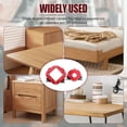 thumbnail image 5 of CATPAN Woodworking Round Corner Radius Templates, Router Table Corner Radius Jig Wooden Board Arc Cutting Auxiliary Tool DIY Template R10/R15/R20/R25/R30/R35/R40/R50, 5 of 9
