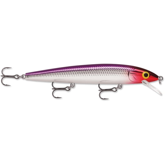 Rapala Fishing Lure HJ14PRCL Husky Jerk 14 Purple Clown 5-1/2" 5/8 Oz.