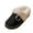 Black, variant on Busydd Fuzzy Slippers Women Cozy Non Slip Bedroom House Slippers for Woman Trendy Casual Thick Sole Closed Toe Women's Slippers 5.5-6
