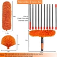 thumbnail image 2 of 20+ Feet High Reach Dusting Kit with 3-14 ft Extension Pole //2 in 1 Window Cleaning Kit // High Ceiling Duster // Cobweb Microfiber Duster // Outdoor & Indoor Extendable Duster Cleaning Kit, 2 of 4