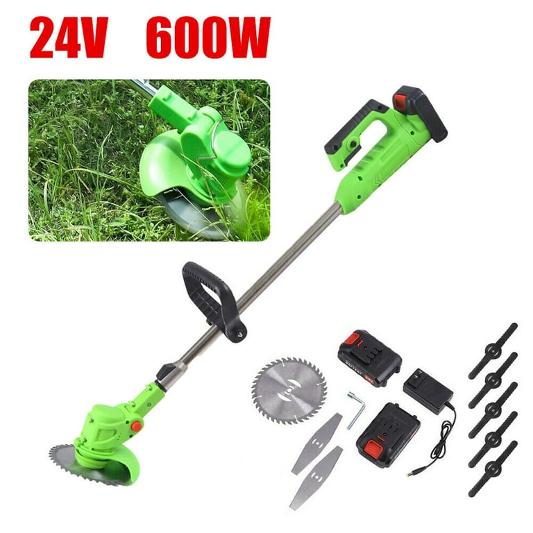 Cordless String Grass T-rimmer Weed Eater With 24V Lithium-ion 2