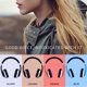 thumbnail image 3 of Sidaley Nuevos auriculares inalámbricos Auriculares Bluetooth Auriculares estéreo plegables para juegos con micrófono para teléfono móvil Cables de audio/vídeo Azul, 3 of 6