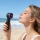 thumbnail image 4 of CaiYueKe New Handheld Mini Small Fan, Digital Display High Speed Fan, Brushless USB Rechargeable Portable Fan, for Travel Commuting Office, Multi Color Compact Cooling Fan, 4 of 9