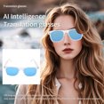 thumbnail image 3 of Lunettes de Traduction IA, 144 Langues et 3 Modes, Lunettes Traductrices Intelligentes en Temps Réel, Lunettes Audio 5.4 avec Micro et Haut-Parleur Intégrés, 3 of 7