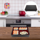 thumbnail image 5 of Compartimento ABS Caja de sushi Caja de almacenamiento de anguilas Contenedor de alimentos para restaurante HOMEMAXS HaoMX115539910, 5 of 7