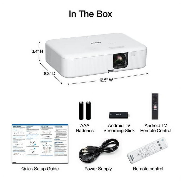 Epson EpiqVision Flex CO-FH02 Home Cinema Video Smart Epson EpiqVision Flex CO-FH02 Home Cinema Video Smart