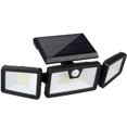 thumbnail image 1 of Lumières Solaires Extérieures LED Imperméable à l'Eau à Trois Têtes Lumière-Large Réglable 360° 3 Têtes avec 3 Modes, 1 of 6