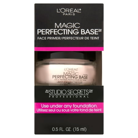 L'Oréal Paris Studio Secrets Professional Magic Perfecting Base Face Primer, 0.5 fl oz - Walmart.com