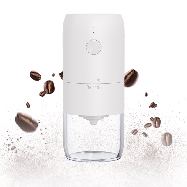DAMAIE Moulin à Café Électrique Portable à Meules Rechargeable