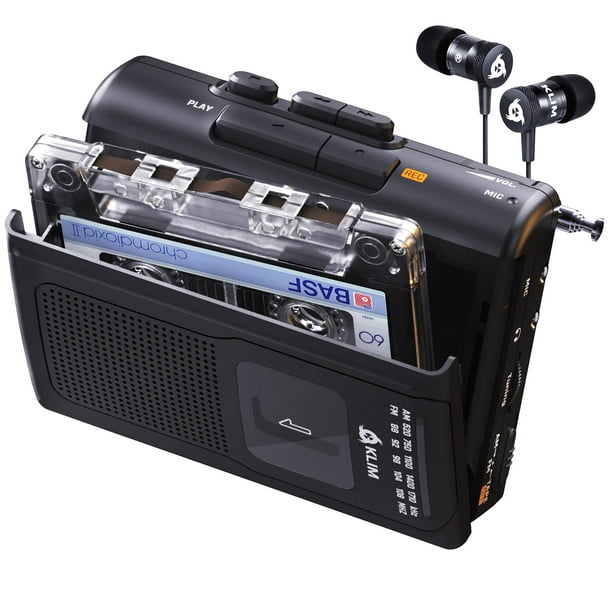 Reproductor de casetes portátil KLIM K8 con radio AM/FM