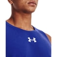 thumbnail image 2 of Under Armour Baseline - Playera sin Mangas de algodón para Hombre, (400) Royal/White, Large, 2 of 6