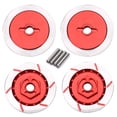 thumbnail image 3 of Disque de Frein en Métal, Disque de Frein de Voiture Modèle Disque de Frein de Voiture en Métal Disque de Frein de Voiture RC Accessoire Disque de Frein, Accessoires de Décor de Simulation RC Accessoire pour Voiture RC Rouge, 3 of 8