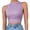 Purple, variant on Lindreshi Tank Tops for Women Women's Tops Sleeveless Solid Color Vest T-shirt Fashion Blouse