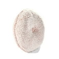 thumbnail image 5 of Lush Decor Button Soft Sherpa Round Decorative Pillow White Single 15" Diameter, 5 of 11