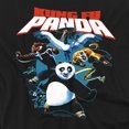 thumbnail image 2 of Kung Fu Panda T-Shirt Kung Fu Group Unisex Graphic Tee For Men & Women, 2 of 7