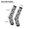 thumbnail image 2 of Naloa Hand Drawn Tomatoes Thigh High Socks Extra Long Stretchy Sock Women Over Knee High Opaque Stocking Daily Wear, 2 of 6