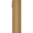 thumbnail image 4 of Ekena Millwork 6"W x 22"D x 22"H Traditional Block Rough Sawn Bracket w/ Offset Brace, Western Red Cedar, 4 of 25