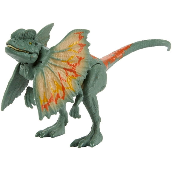 Mattel Jurassic World Savage Strike Dilophosaurus Action Figure (3.34")