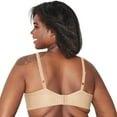 thumbnail image 2 of Playtex Womens Secrets Perfectly Smooth Wirefree Bra, 44DD, Nude Stripe, 2 of 2