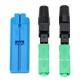 thumbnail image 2 of 100 piezas SC/APC conector rápido de fibra óptica integrado adaptador de conexión para FTTH, 2 of 15