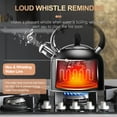 Tea Kettle SUSTEAS 3.17QT Whistling Kettle with Ergonomic Handle