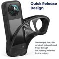 thumbnail image 2 of ExquisiteProtective Case for Insta360 X4 Accessories,Silicone Sports Camera Heat Dissipation Protective Case Protector, 2 of 5