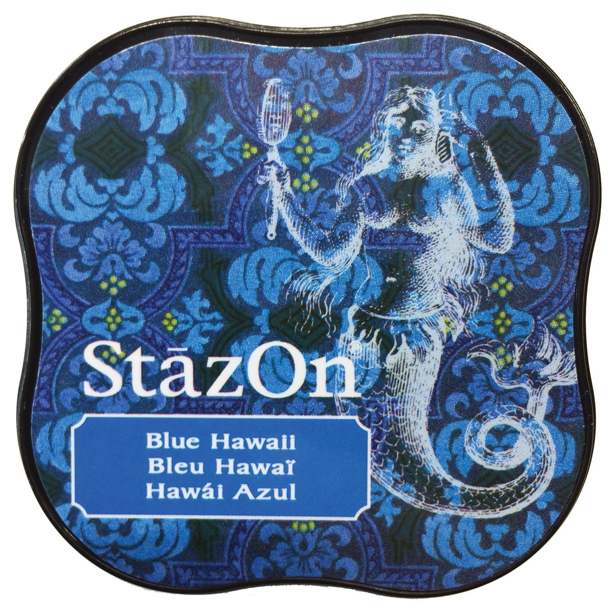 StazOn Midi Ink Pad-Blue Hawaii