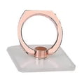thumbnail image 1 of Soporte para anillo de teléfono, soporte cuadrado transparente, 1 of 4