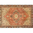 thumbnail image 1 of Ahgly Company Indoor Rectangle Traditional Mahogany Brown Area Rugs, 7' x 9', 1 of 6