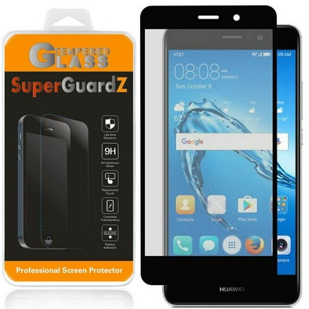 For Huawei Ascend XT2 [NOT For Huawei Ascend XT] - SuperGuardZ Full Cover Tempered Glass Screen Protector, Edge-To-Edge, 9H, Anti-Scratch, Anti-Bubble, Anti-Fingerprint