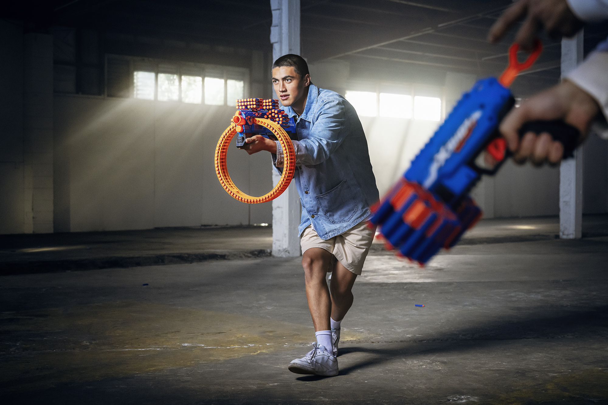 XSHOT Insanity Mad Mega Barrel Foam Blaster with 72 Darts photo 7