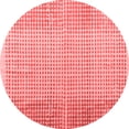 thumbnail image 1 of Ahgly Company Indoor Round Abstract Red Modern Area Rugs, 4' Round, 1 of 4