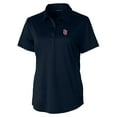 thumbnail image 2 of Women's Cutter & Buck Navy St. John's Red Storm Prospect Textured Stretch Polo, 2 of 3