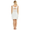 thumbnail image 3 of Robe de Danse Lyrique pour Femmes, Robe de Danse Ballet Sans Manches, Justaucorps de Performance, Robe de Gymnastique, Blanc G, 3 of 7