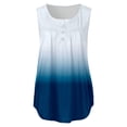 thumbnail image 3 of Eashery Tank Tops for Women Summer Print Top Vest New Fashion Women Tops Casual Blue XXL, 3 of 3