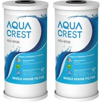 AQUA CREST FXHTC Replacement for GE® FXHTC, American Plumber WRC25HD Whole Home System Filter (Package May Vary)(2 Pack)