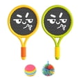thumbnail image 2 of Racquet Bouncy Ball Play Set for Family Activities Rackets, Indoor Outdoor Play Games, Pool Beach Sport Toys(with 2 Balls), 2 of 6