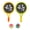Multicolor, variant on Tennis Racket Toy for Beginners Silent Design Outdoor Indoor Play Sports Training for 5-10 Years Family Interactive Activity Gift