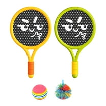 Meggemo Gift Silent Indoor Outdoor Tennis Racket Toy - Entry-Level Sports Equipment, Family Interactive Game for Recreational Play and Skill Building (Lightweight Design)