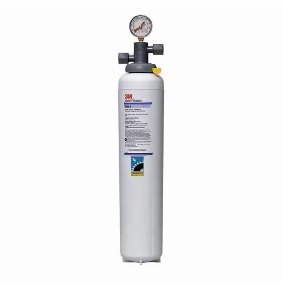 3m Filtration Water Filter System,0.2 micron,23 5/8" H 5616403