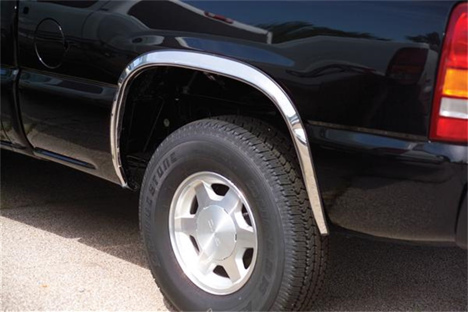 0206 Escalade Full 6Piece Stainless Steel Fender Trim