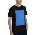 thumbnail image 2 of Bingfone Dodgerblue Men'S Loose Fit Short-Sleeve Pocket T-Shirt, 2 of 7
