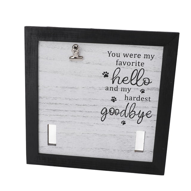 Marco De Fotos Conmemorativo Para Perros Y Gatos, Marco Conmemorativo Universal Para Mascotas De Recuerdo Exquisito Para Escritorio De Mesa