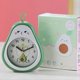 thumbnail image 4 of Cartoon Fruit Shape Alarm Clock, Kids Alarm Clock, Decorative Ornaments, Children's Gift, Student Gift, Avocado, 4 of 4